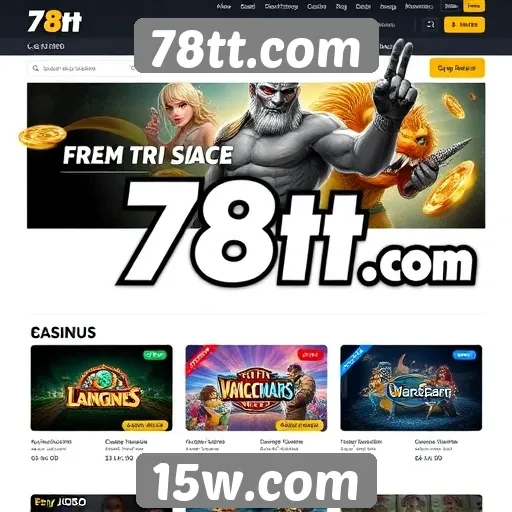 Desempenho do site 78tt com jogos online